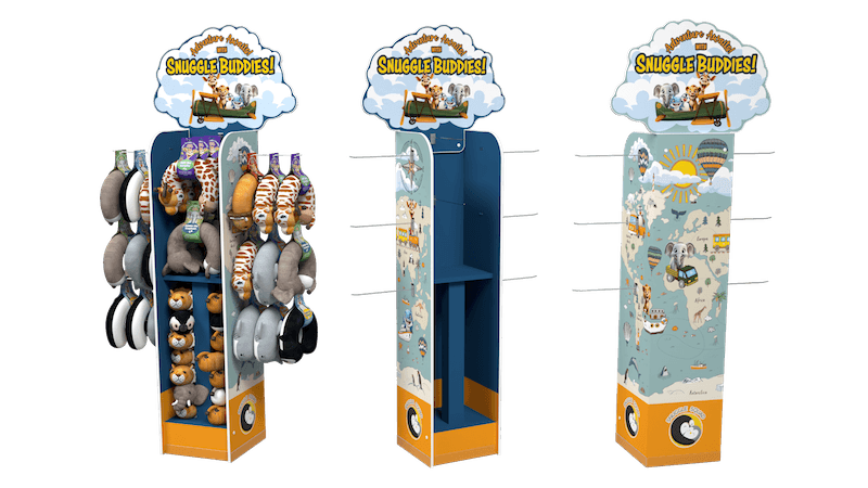 Snuggle Buddy Display Stand