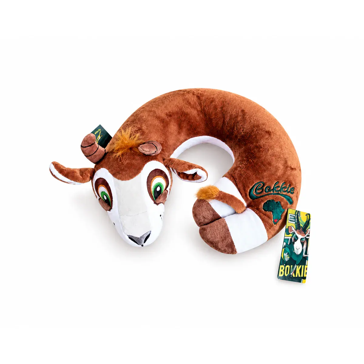 Bokkie Travel Pillow – Official SA Rugby Licensed